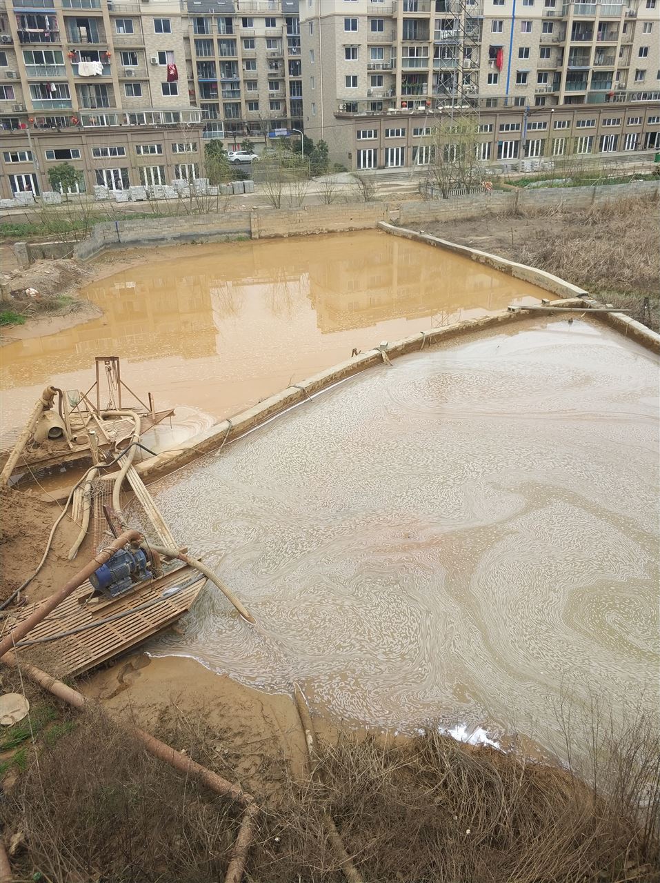 博厚镇沉淀池淤泥清理-厂区废水池淤泥清淤